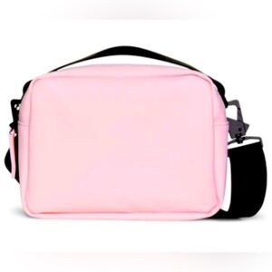 $110 Retail NWT Rains Box Bag in Candy Pink